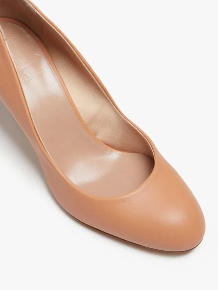 Woman Nappa Leather Court Shoes Melon Maxmara Dcollet Woman Nappa Leather Court Shoes Melon Maxmara Dcollet