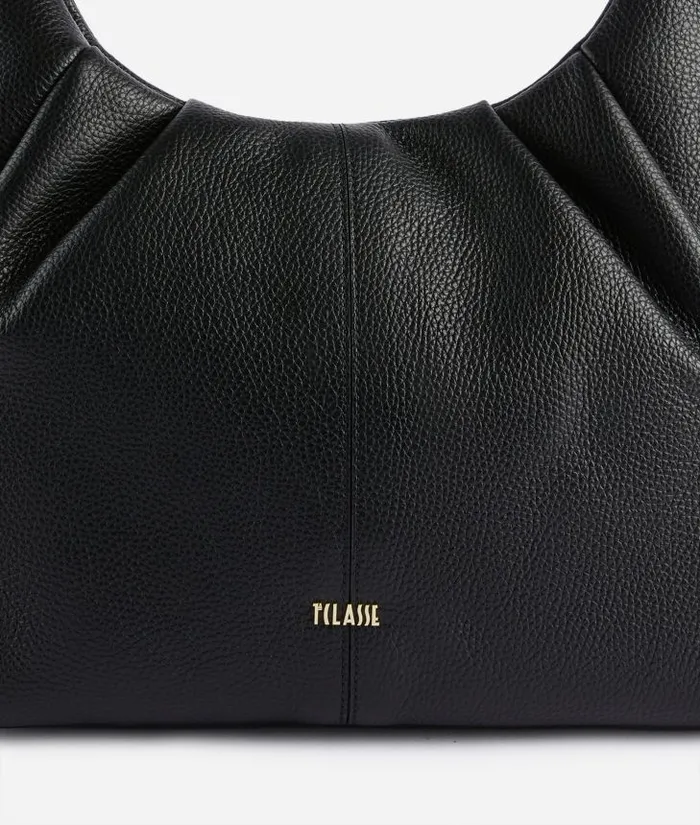 Woman Shoulder Bags Alviero Martini Universe Leather Shoulder Bag Black