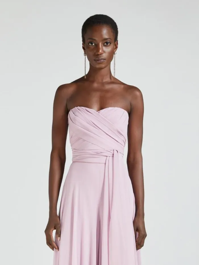 Woman Silk Georgette Top Lilac Maxmara Bridal Clothing