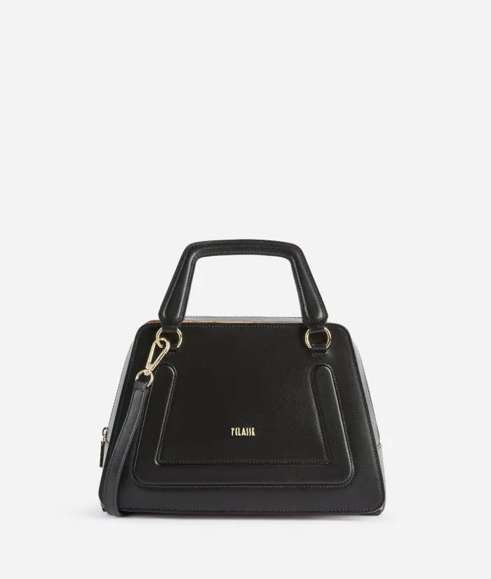 Woman Top Handle Bags Alviero Martini Future Bag Handbag With Crossbody Strap Black Woman Top Handle Bags Alviero Martini Future Bag Handbag With Crossbody Strap Black