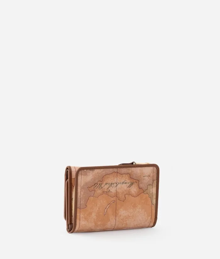 Woman Wallets Alviero Martini Social Soft Medium Bifold Wallet Chestnut