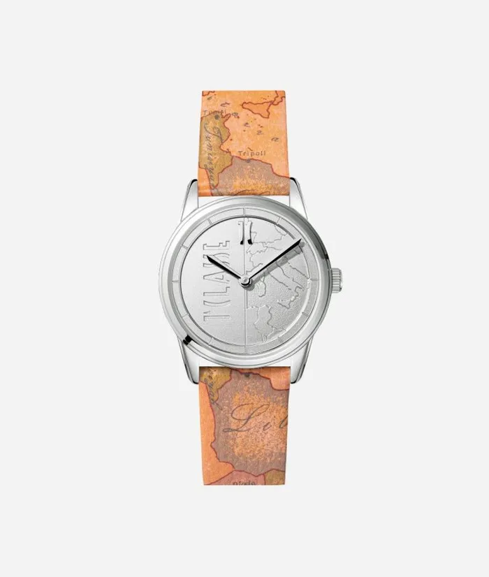 Woman Watches Alviero Martini Nice Watch With Leather Strap Geo Classic