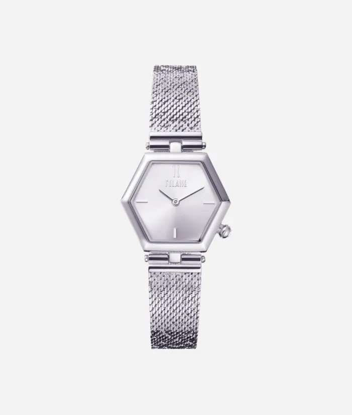 Woman Watches Alviero Martini Salina Watch With Stainless Steel Strap Silver