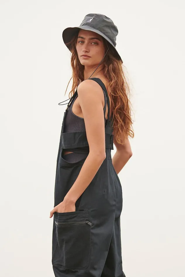 Women Activewear Free People Wade On Onesie Black
