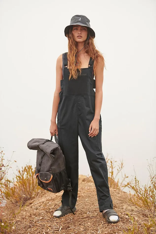 Women Activewear Free People Wade On Onesie Black