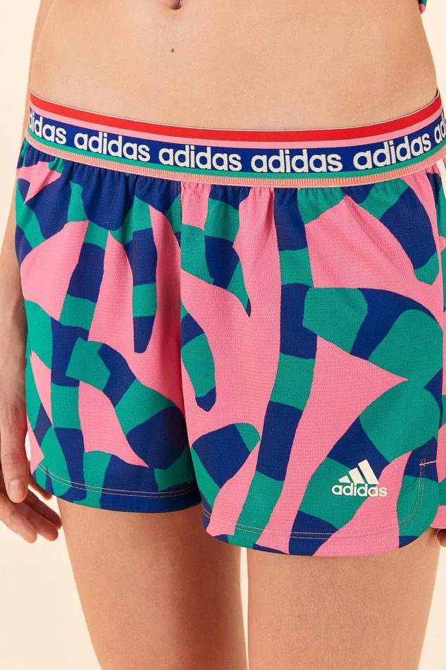 Women Adidas Farm Pacer Shorts Magenta Magenta FARM Rio Shorts