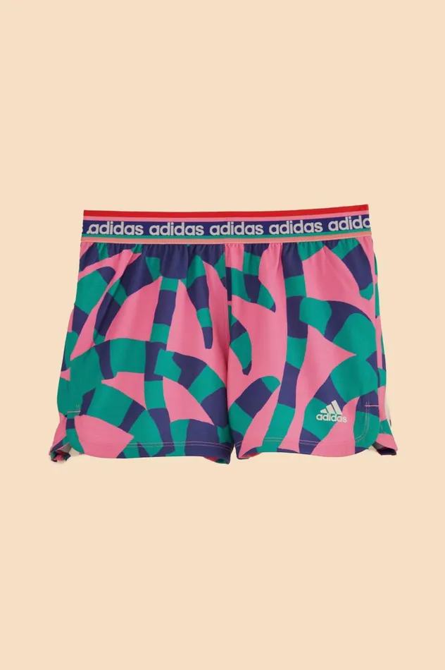 Women Adidas Farm Pacer Shorts Magenta Magenta FARM Rio Shorts