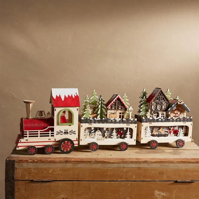 Women All Aboard Christmas Train Sundance Catalog Seasonal Women All Aboard Christmas Train Sundance Catalog Seasonal