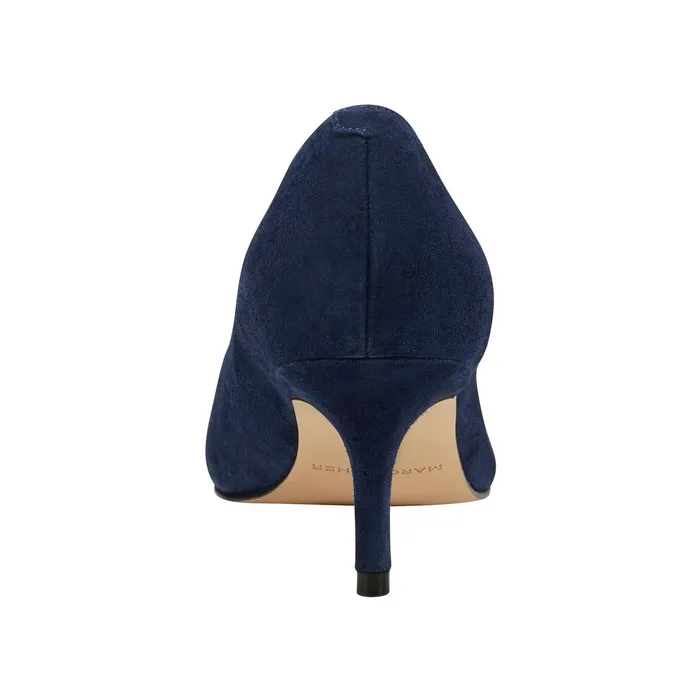 Women Alola Pump Dark Blue Suede Marc Fisher Heels and Pumps