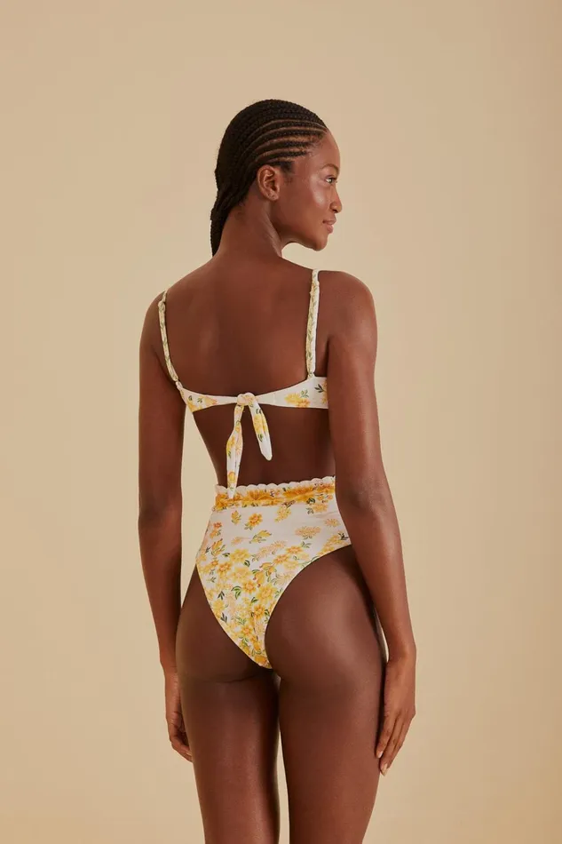 Women Azaleia Underwire Bikini Top Azaleia Offwhite FARM Rio Bikinis