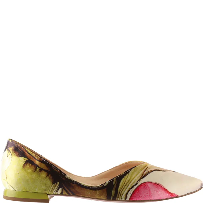 Women Basic Ballerinas Red Multi HGL Ballerinas
