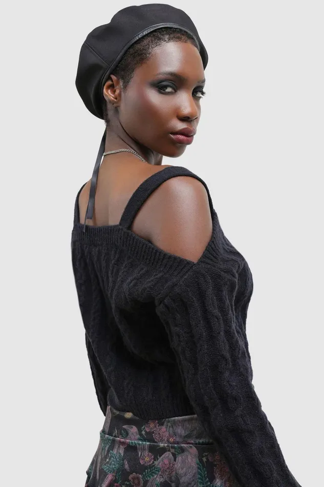 Women Basics Killstar Dark Ballad Crop Top