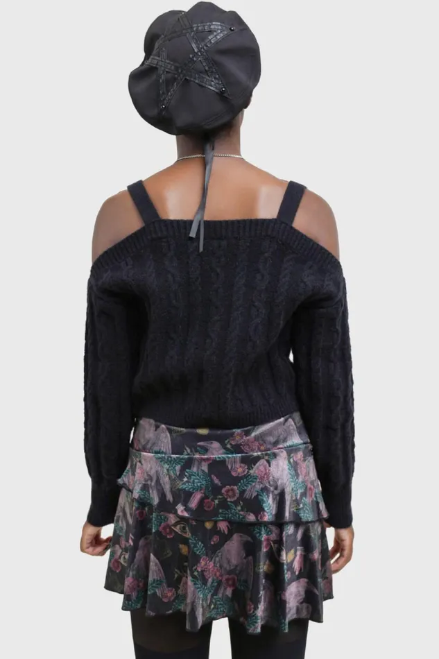 Women Basics Killstar Dark Ballad Crop Top