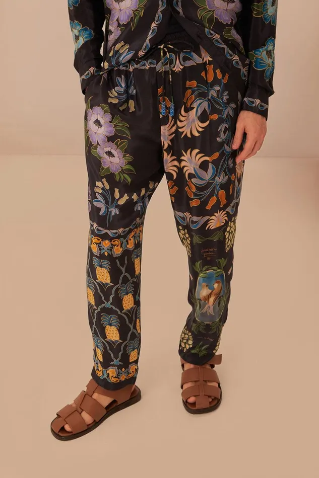 Women Black Winter Garden Pants Winter Garden Black FARM Rio Pants