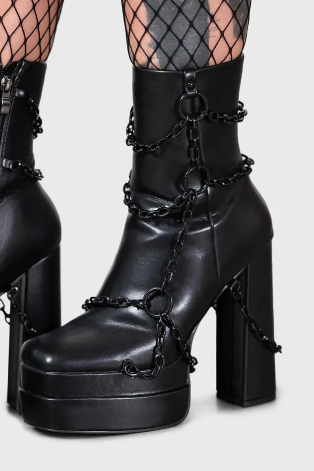 Women Boots Killstar Gloomed And Doomed Boots