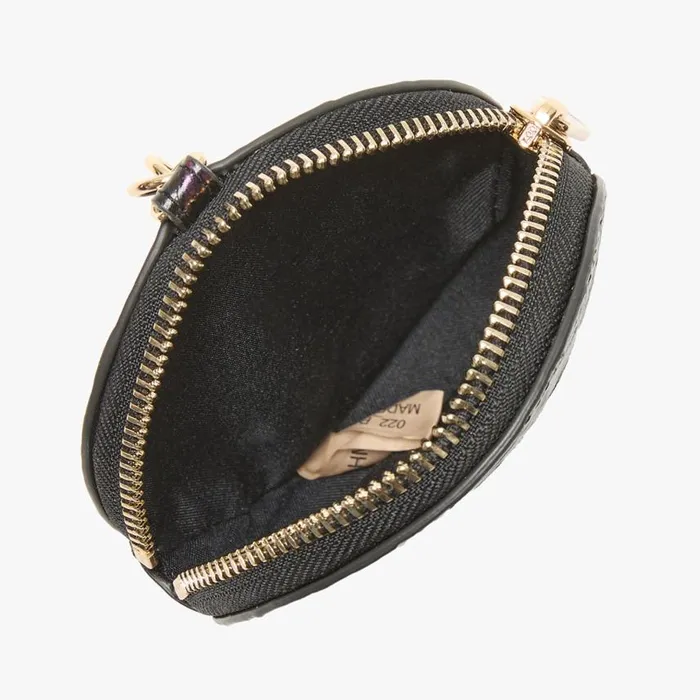 Women Brahmin Clip Ons and Keychains Circle Coin Purse Passion Purple Excelsior