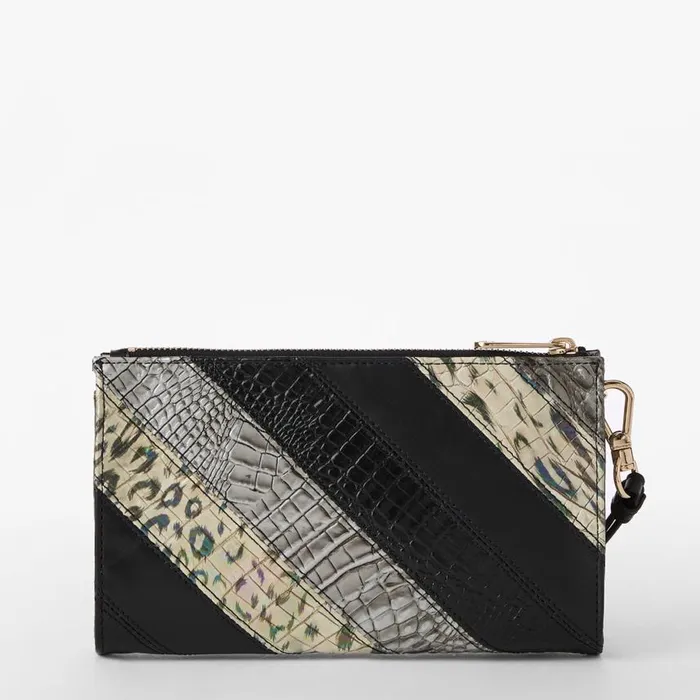 Women Brahmin Clutches Daisy Black Flashback