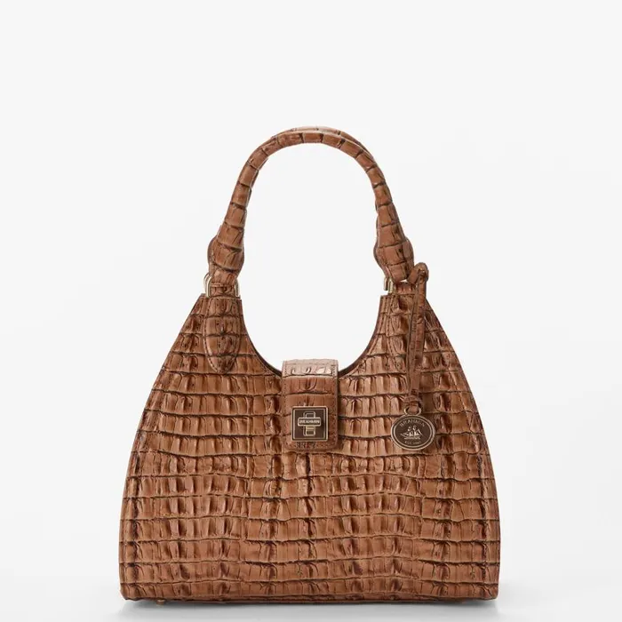 Women Brahmin Satchels Adrian Luggage Brown Leontyne