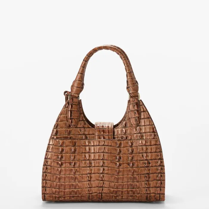 Women Brahmin Satchels Adrian Luggage Brown Leontyne