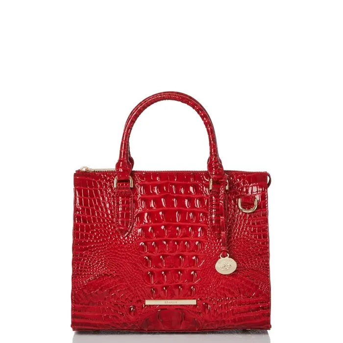 Women Brahmin Satchels Anywhere Convertible Carnation Melbourne