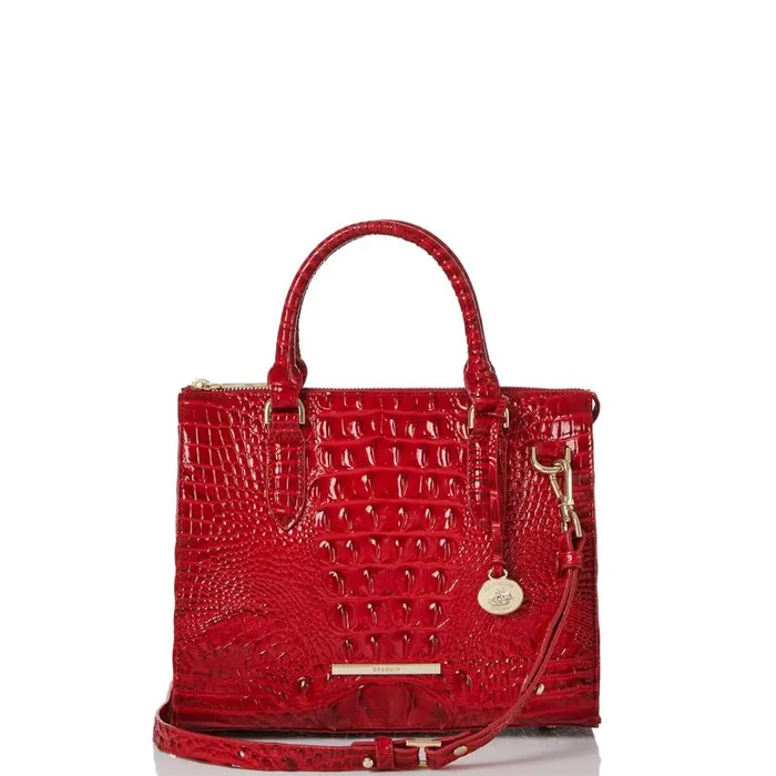 Women Brahmin Satchels Anywhere Convertible Carnation Melbourne