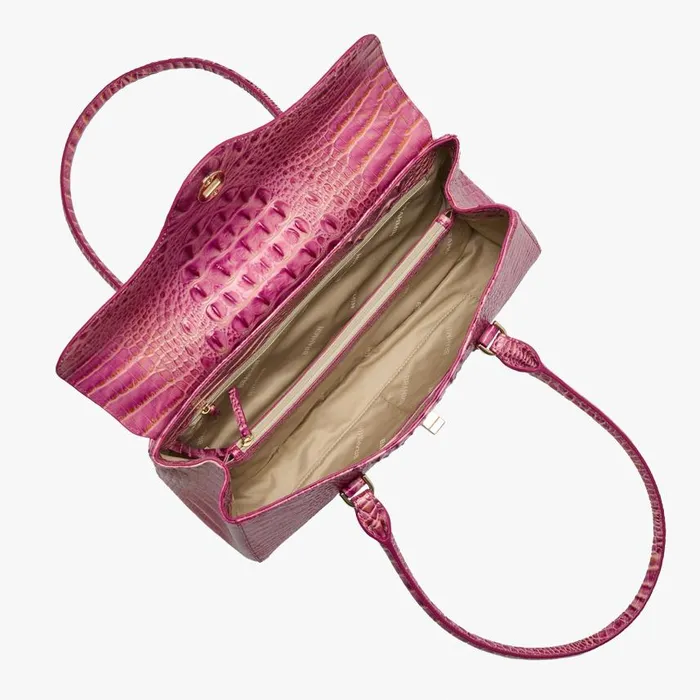 Women Brahmin Satchels Dayan Rouge Blush Melbourne
