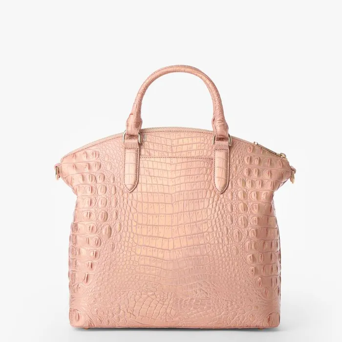 Women Brahmin Satchels Large Duxbury Satchel Rose Gold Melbourne