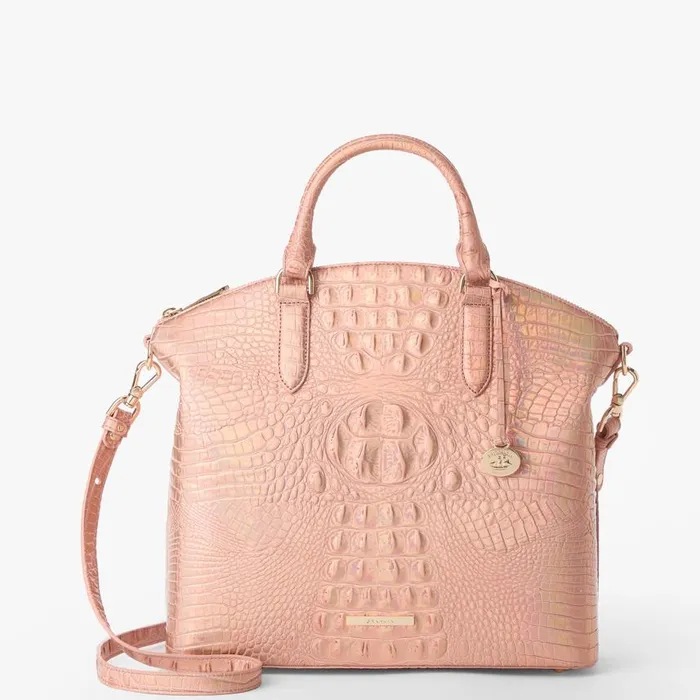 Women Brahmin Satchels Large Duxbury Satchel Rose Gold Melbourne