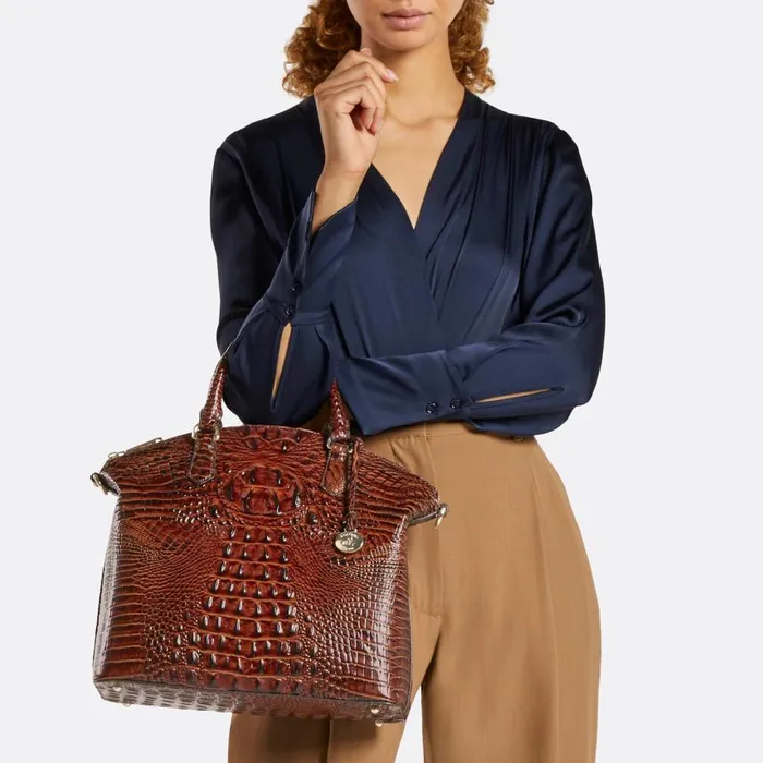 Women Brahmin Satchels Large Duxbury Satchel Untamed Melbourne