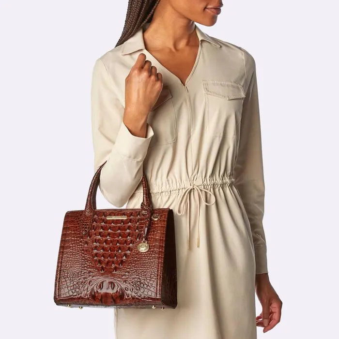 Women Brahmin Satchels Small Caroline Joyful Oceangrove