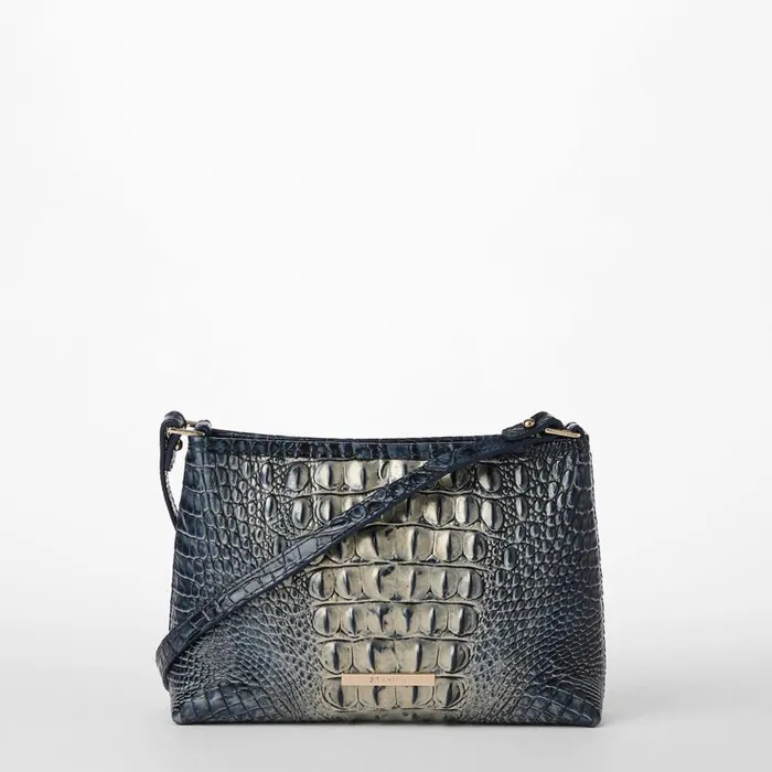 Women Brahmin Shoulder Bags Lorelei Twilight Blue Ombre Melbourne