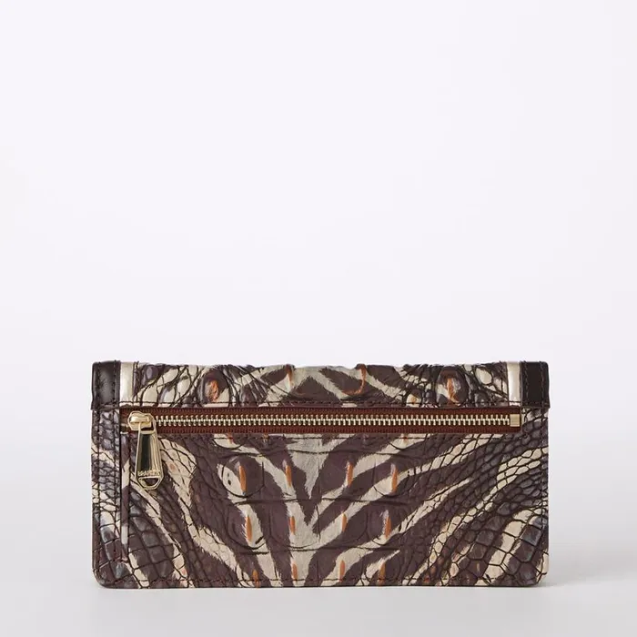 Women Brahmin Wallets and Wristlets Ady Wallet Coffee Bengal