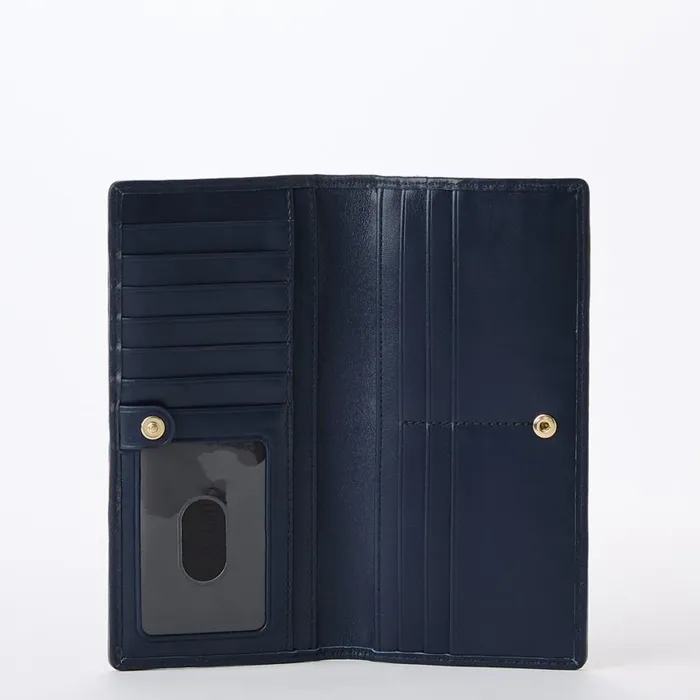 Women Brahmin Wallets and Wristlets Ady Wallet Navy Meadowport