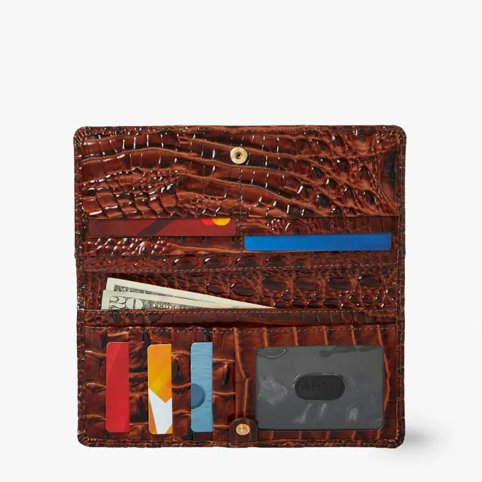 Women Brahmin Wallets and Wristlets Ady Wallet Navy Meadowport