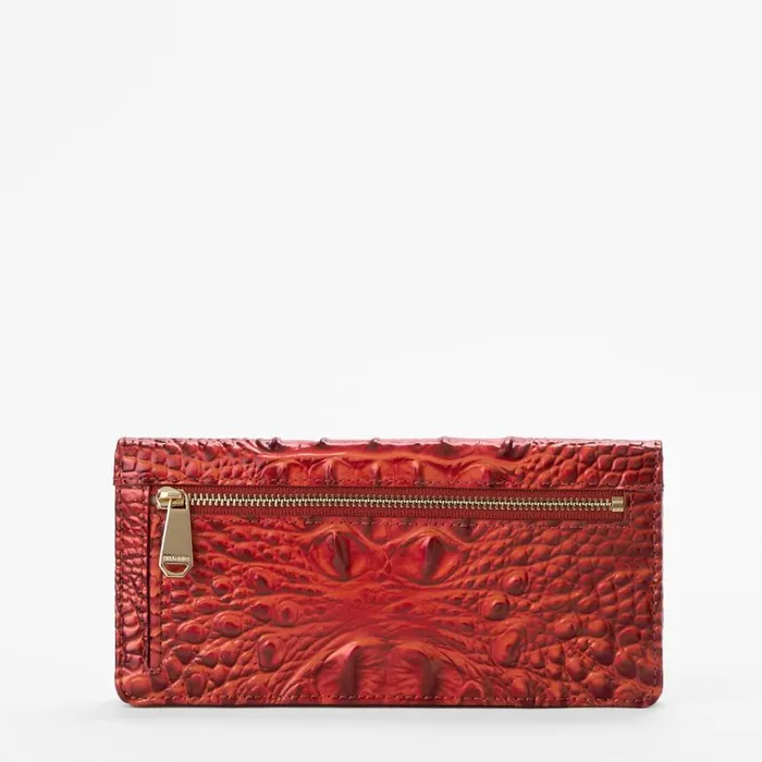 Women Brahmin Wallets and Wristlets Ady Wallet Radiant Red Melbourne