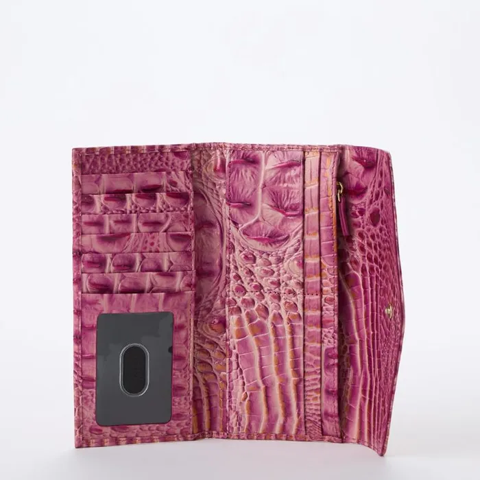Women Brahmin Wallets and Wristlets Veronica Rouge Blush Melbourne