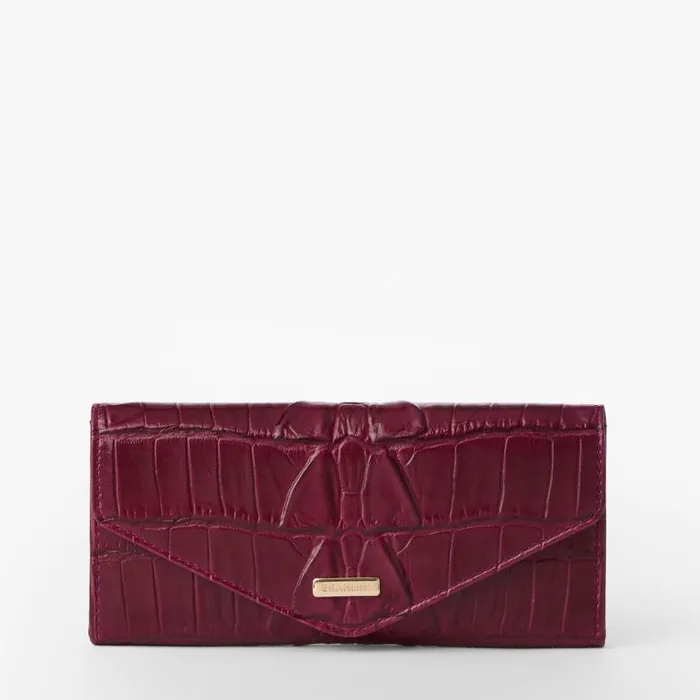 Women Brahmin Wallets and Wristlets Veronica Sugar Plum Lententide