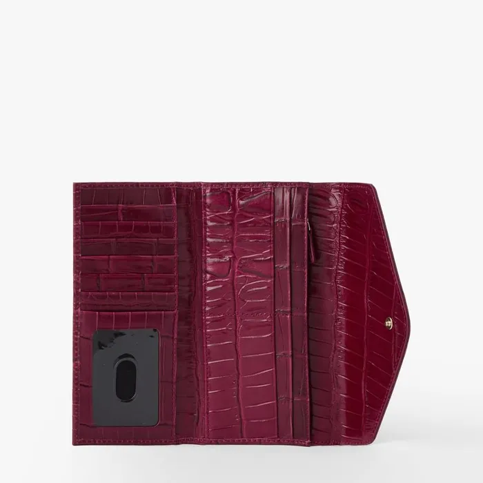 Women Brahmin Wallets and Wristlets Veronica Sugar Plum Lententide