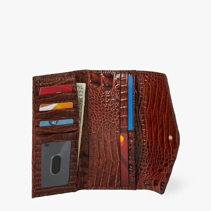 Women Brahmin Wallets and Wristlets Veronica Sugar Plum Lententide