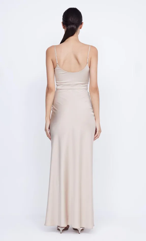 Women Bridesmaids Bec Bridge ETERNITY SCOOP MAXI DRESS Sand