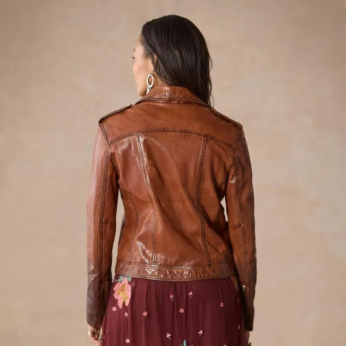 Women Brooks Moto Jacket Vintage Brown Sundance Catalog Jackets and Coats Women Brooks Moto Jacket Vintage Brown Sundance Catalog Jackets and Coats