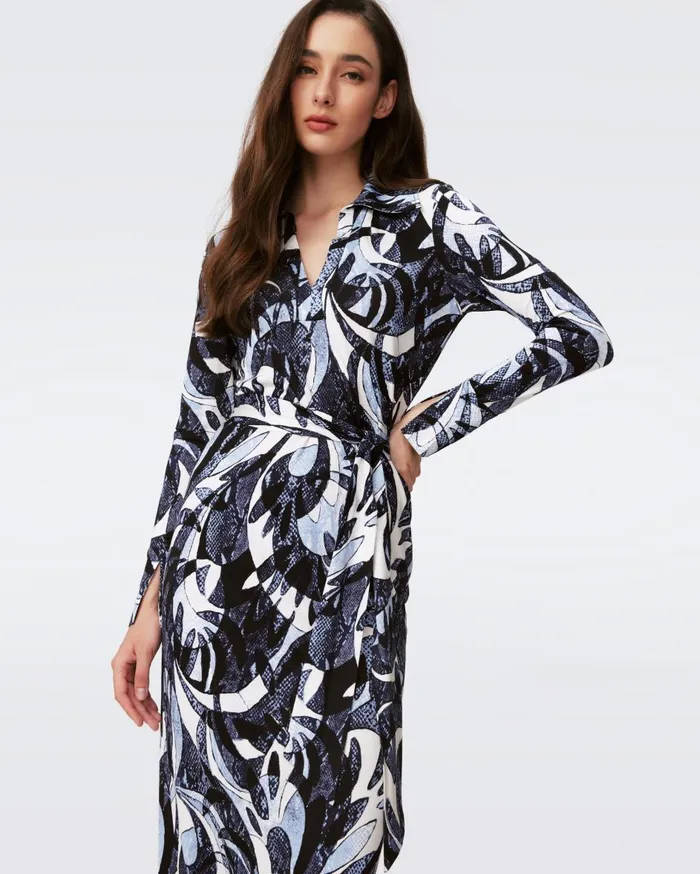 Women Caprera Dress Huge Serpent Dance DVF Dresses