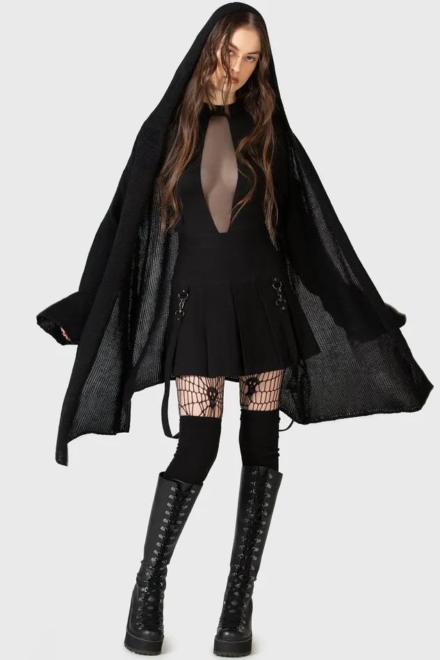 Women Cardigans Killstar Forget Wishing Knit Cardigan