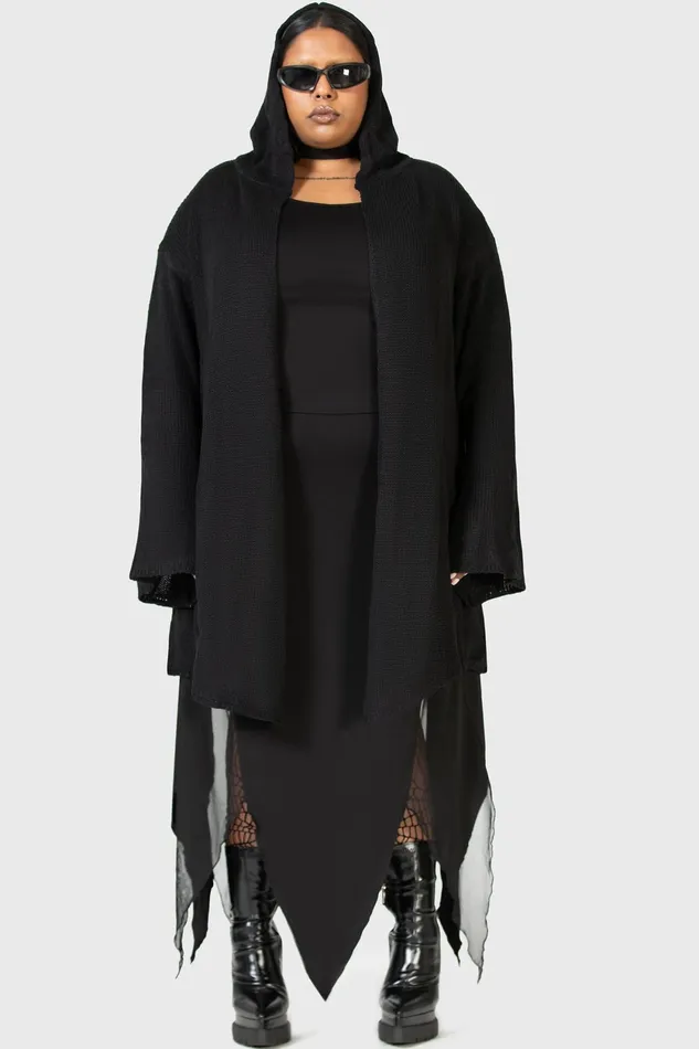 Women Cardigans Killstar Forget Wishing Knit Cardigan