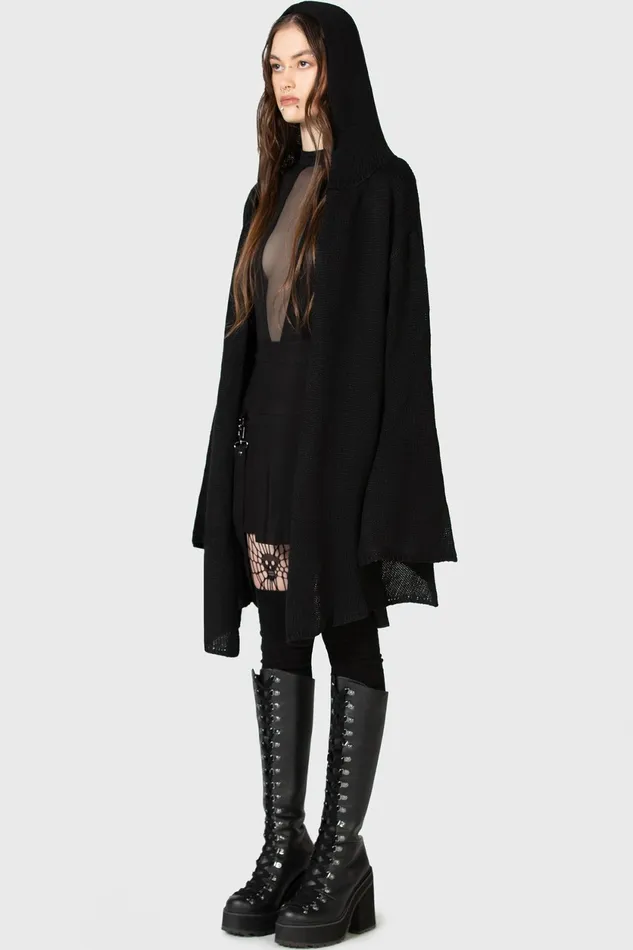 Women Cardigans Killstar Forget Wishing Knit Cardigan
