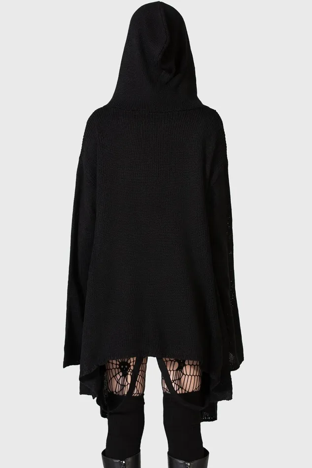 Women Cardigans Killstar Forget Wishing Knit Cardigan