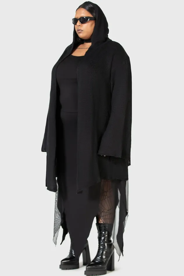 Women Cardigans Killstar Forget Wishing Knit Cardigan