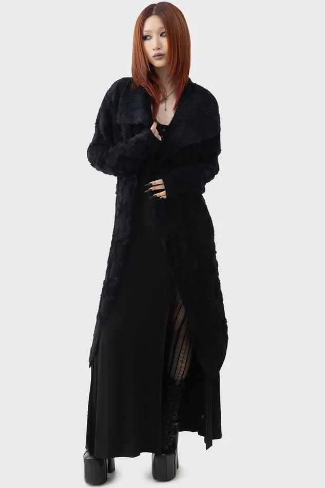 Women Cardigans Killstar Moon Thread Cardigan