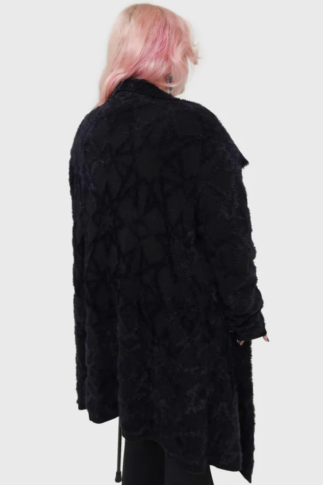 Women Cardigans Killstar Moon Thread Cardigan