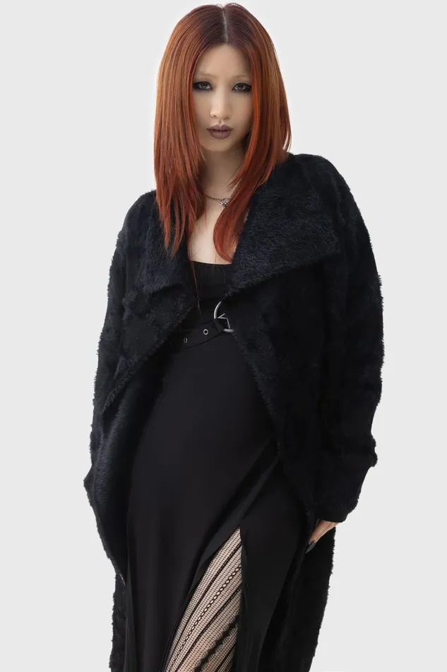 Women Cardigans Killstar Moon Thread Cardigan